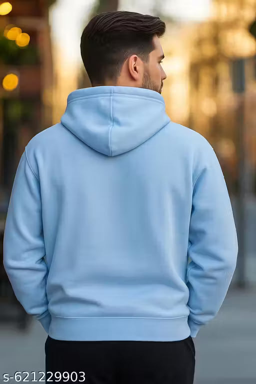Men’s Premium Cotton Fleece Hoodie | Stylish Winter Sweatshirt for Men
