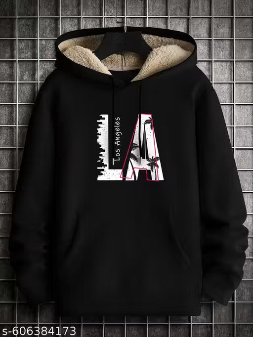 Hoodie for Men | Winter Wear Hoodie with Fur Inside Hood