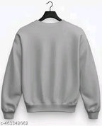 Full sleeve round neck printed sweatshirt