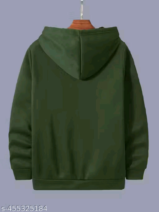 Comfy Elegant Men Sweatshirts (Green)
