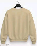 Full sleeve round neck printed sweatshirt